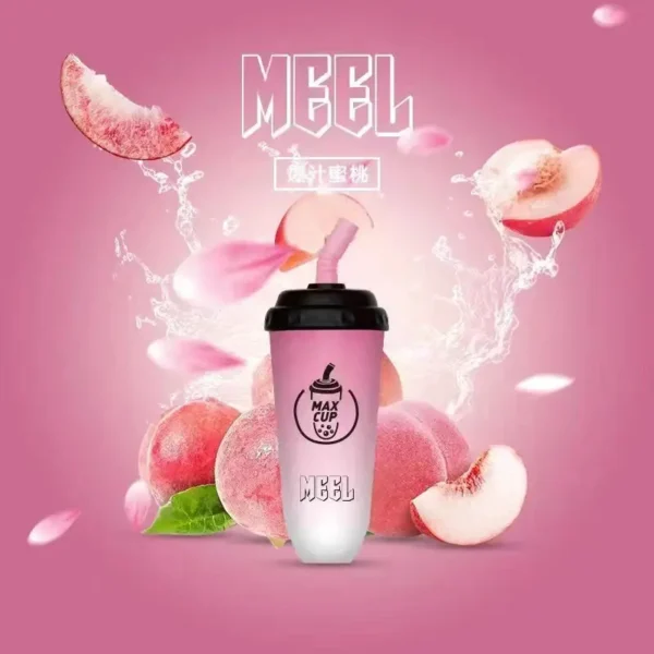 MEEL奶茶杯6000口拋棄式電子煙｜6000口大容量與趣味造型規格呈現持久飽滿霧感｜追求免維護極致便利的懶人玩家首選