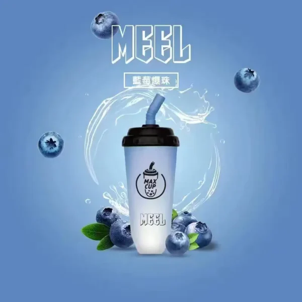MEEL奶茶杯6000口拋棄式電子煙｜6000口大容量與趣味造型規格呈現持久飽滿霧感｜追求免維護極致便利的懶人玩家首選