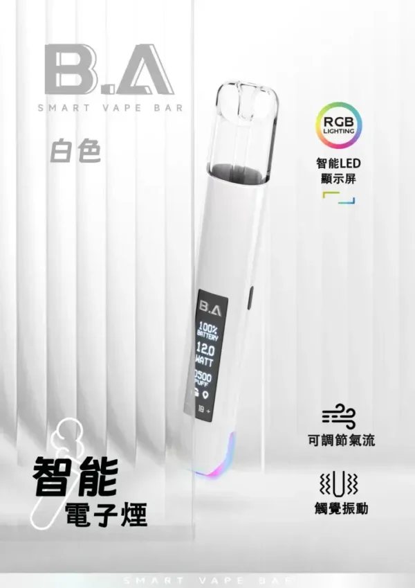 B.A 智慧一代通用主機｜主打RGB交互呼吸燈與智慧監控螢幕｜適合偏好街頭潮流時尚與科技感的一代主機玩家