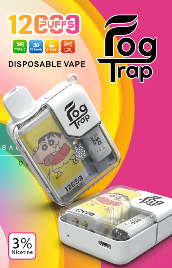 4bf9ecb11a310f2e86089c5b10faa3fe.webp 【買10送1】Fog Trap 12000小新LABUBU聯名 | 釋放豐富擊喉層次拋棄式電子煙|專為偏好童趣設計的上班族