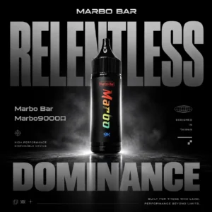 泰國Marbo Bar 9000抛棄式電子煙 | 強悍輸出帶來細膩煙霧｜適合偏好濃郁飽滿口感的煙霧玩家