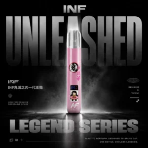INF無限鬼滅之刃聯名限量一代機｜優化進氣打造棉柔飽滿霧感｜偏好限量與高顏值玩家首選