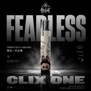 Hebat喜貝 x Labubu聯名一代通用主機｜精品級工藝外殼催生細膩綿密煙霧｜注重日常隨身吸睛度與生活質感的收藏家必備