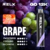 RELX悅刻 Smash Go 12000口拋棄式電子煙｜12000口超大容量設計呈現持久飽滿霧感｜追求免補油極致便利的懶人玩家首選