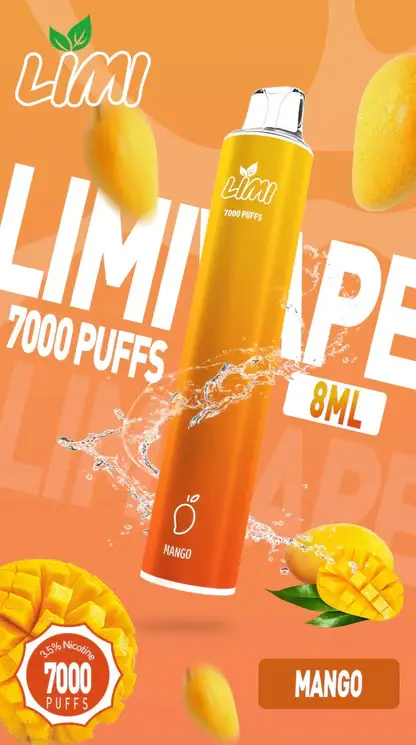 LIMI拋棄式一次性7000口-15.webp LIMI 7000口拋棄式電子煙|主打極致冰爽層次與強勁擊喉感|適合偏好強烈擊喉體感與沁涼風味的玩家