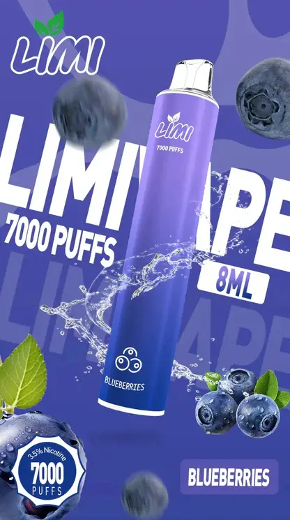 LIMI拋棄式一次性7000口-8.webp LIMI 7000口拋棄式電子煙|主打極致冰爽層次與強勁擊喉感|適合偏好強烈擊喉體感與沁涼風味的玩家