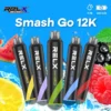 RELX悅刻 Smash Go 12000口拋棄式電子煙｜12000口超大容量設計呈現持久飽滿霧感｜追求免補油極致便利的懶人玩家首選