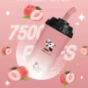 VAKA 奶茶杯 7500口拋棄式電子煙｜主打可愛熊貓外觀與澎湃大容量｜適合偏好潮流萌系設計與絲滑擊喉感的街頭玩家