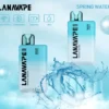 LANA拉娜6000口拋棄式電子煙｜強勁網芯加熱技術有效優化擊喉層次｜喜愛豐富潮流風味切換的日常族群推薦