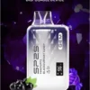 SP2S 思博瑞 GEM 9000口拋棄式電子煙｜主打透明水晶工藝與全彩智能顯示螢幕｜適合偏好潮流晶透外觀與精準掌握電量油量的玩家