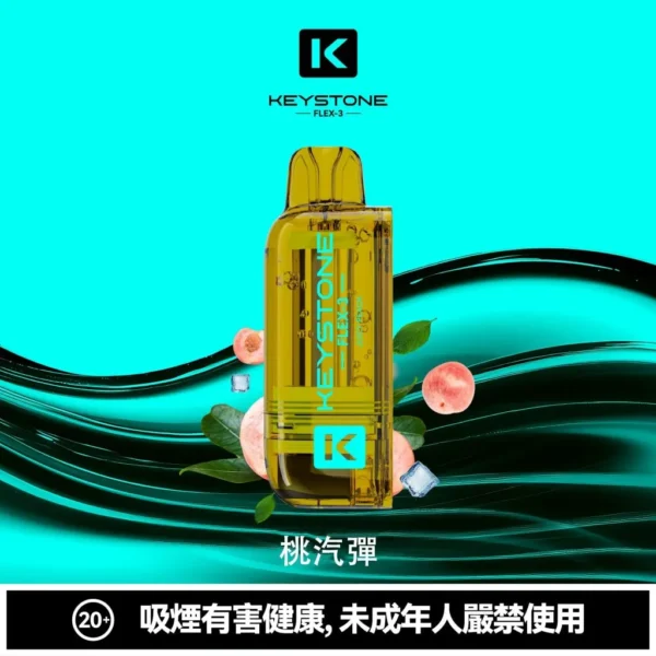 7d729f039d6becf89d2205e6b65db9c2-1024x1024.jpg 【買一盒煙彈送主機】KEYSTONE FLEX-3 鑰石 25000口拋棄式電子煙|三段功率調節與Mesh網芯霧感體驗|適合追求高續航與個性化口感的玩家
