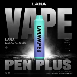 LANA PEN PLUS 9000口拋棄式電子煙｜主打長效續航與細膩霧感體驗｜適合追求便利與穩定口感的玩家