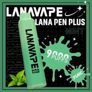 LANA PEN PLUS 9000口拋棄式電子煙｜主打長效續航與細膩霧感體驗｜適合追求便利與穩定口感的玩家