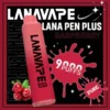 LANA PEN PLUS 9000口拋棄式電子煙｜主打長效續航與細膩霧感體驗｜適合追求便利與穩定口感的玩家