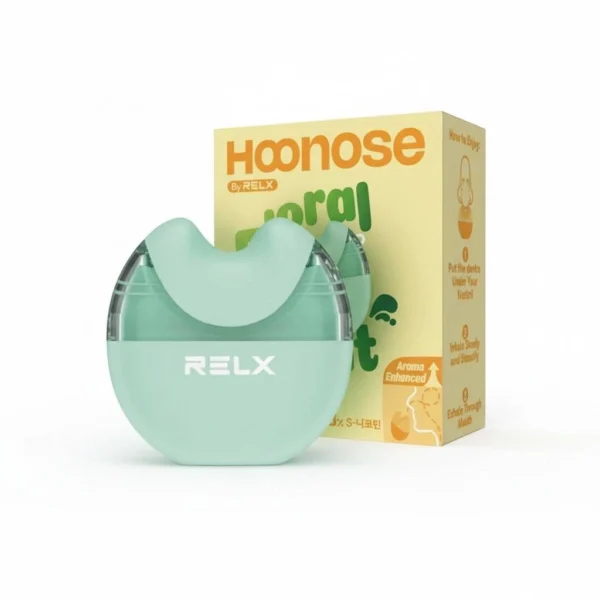 RELX-悅刻-Hoonose-鼻吸-圖片-2 RELX 悅刻 Hoonose 鼻吸 4000口拋棄式鼻通|天然薄荷清新體驗與霧化式鼻吸設計|適合追求便捷提神體驗的使用者