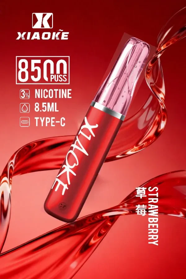 bc29df2b4a45f101f830eaab31d01555.jpg XIAOKE 梟客 8500口拋棄式電子煙|長效續航與細膩霧感體驗|適合追求便利與穩定口感的玩家