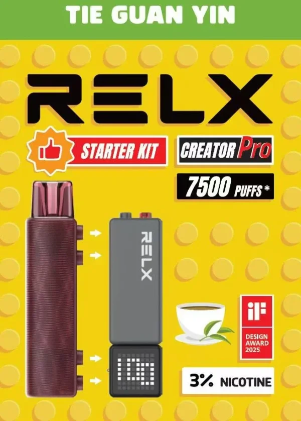 圖片_20260131011124_145_7 RELX 悦刻 Creator積木 7000口拋棄式電子煙套裝|積木系列一體式設計|適合追求高續航與個性化玩法的玩家