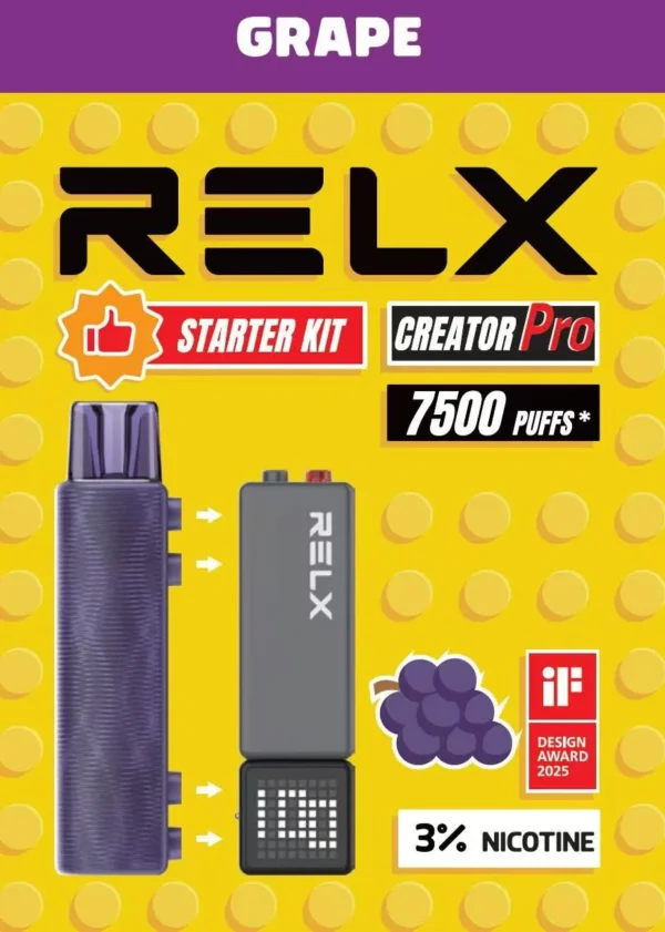 圖片_20260131011127_147_7 RELX 悦刻 Creator積木 7000口拋棄式電子煙套裝|積木系列一體式設計|適合追求高續航與個性化玩法的玩家